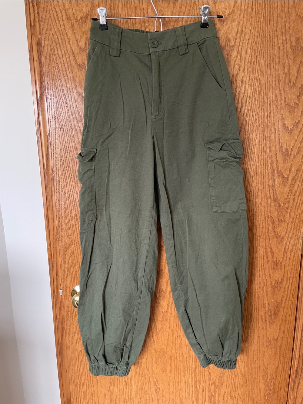 BDG High-Waisted Cargo Jogger Pants